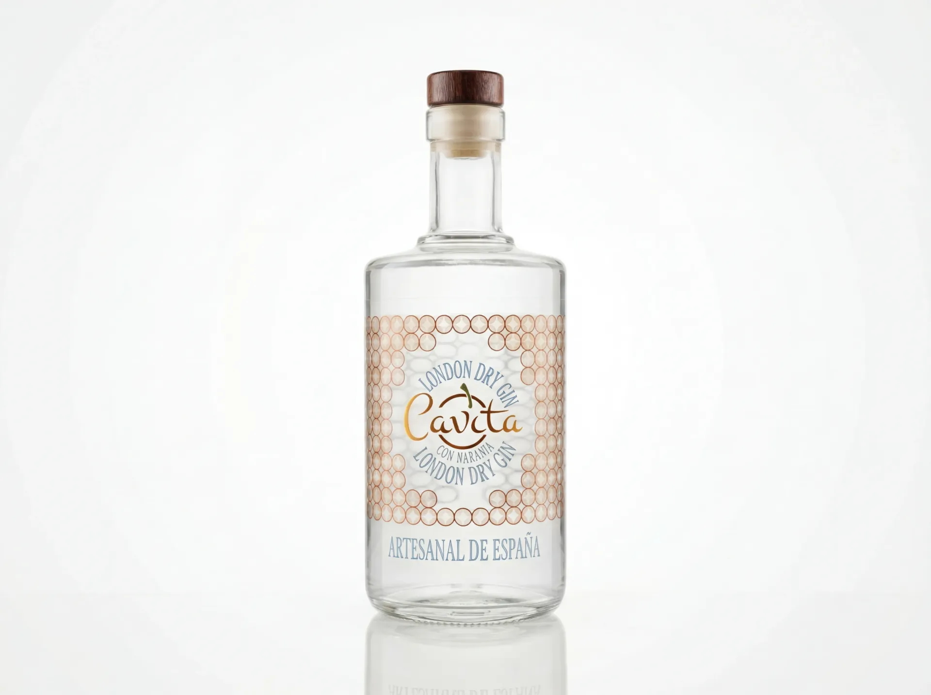 London Dry Gin con naranja 700ml
